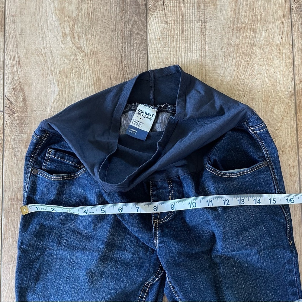 Full Panel Maternity Jeans - Picture 2 of 4